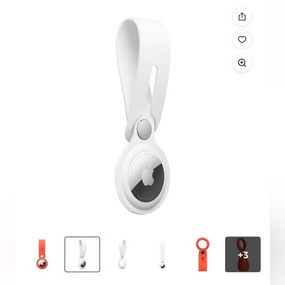 Apple AirTag Loop in electric orange - Picture 3 of 3